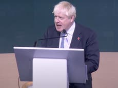 Cop27 - live: Boris Johnson jokes UK heatwave sparked turmoil which led to No 10 exit