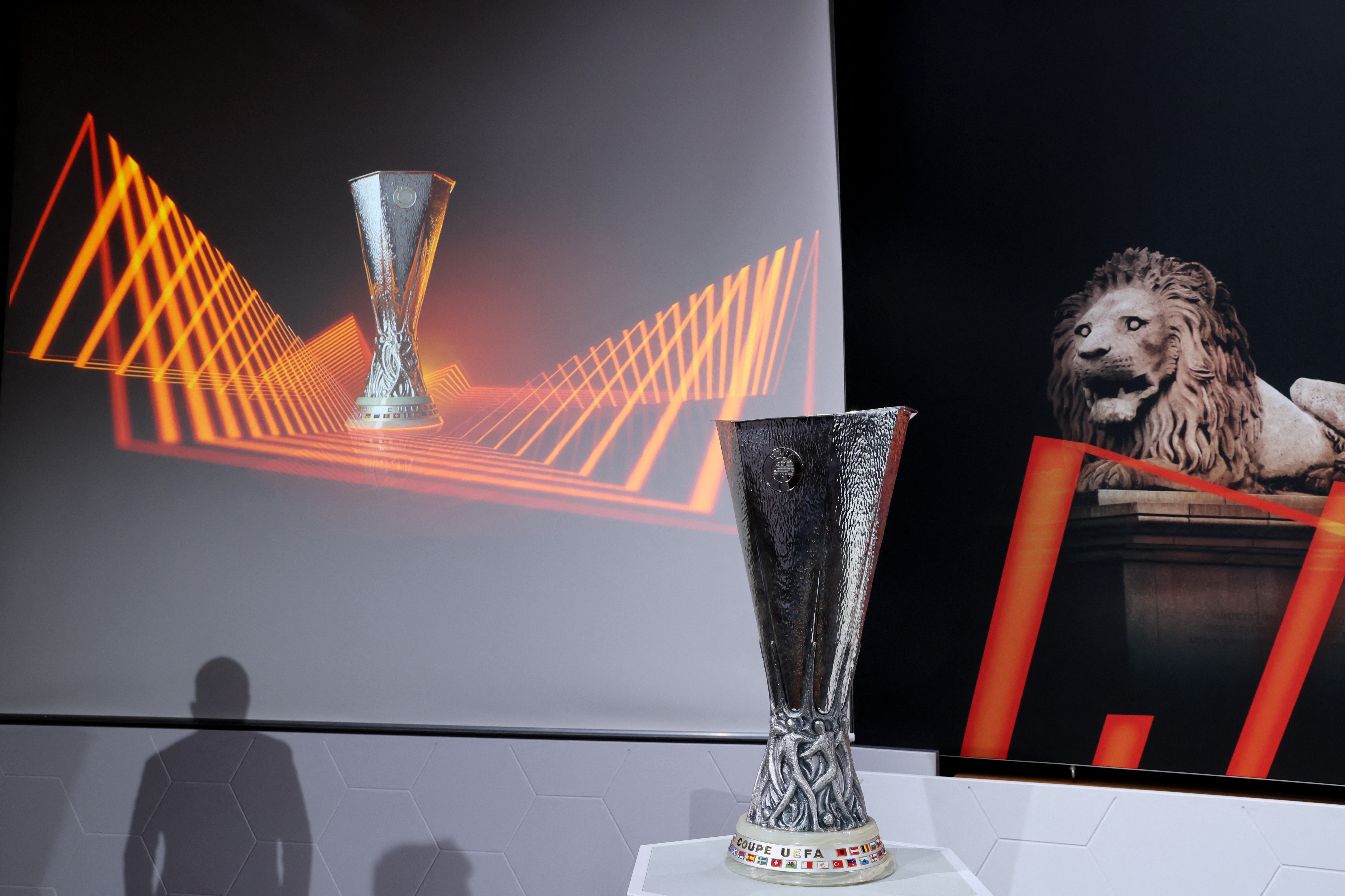 The Europa League trophy will be won in Budapest on 31 May