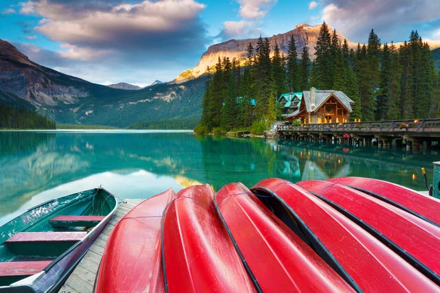 <p> Emerald Lake in Yoho National Park, British Columbia, Canada</p>