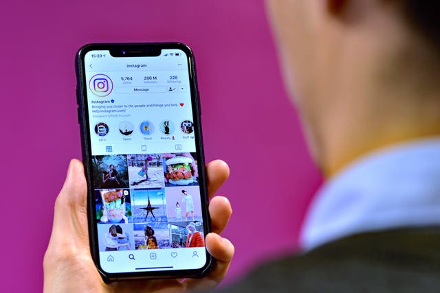 Instagram is introducing technology to help verify the age of users in the UK and EU as part of a major safety update (Nick Ansell/PA)