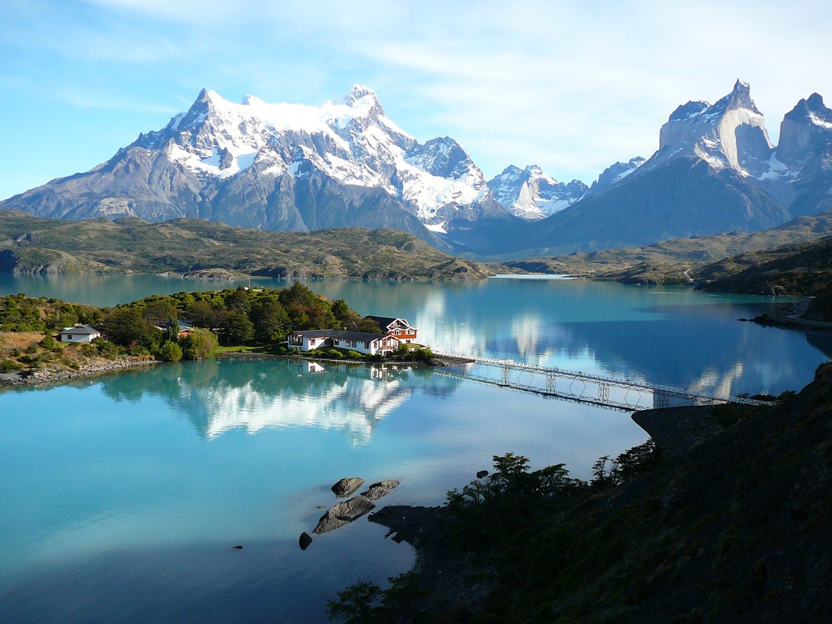 Lake Pehoe, Torres del Paine National Park, Chile