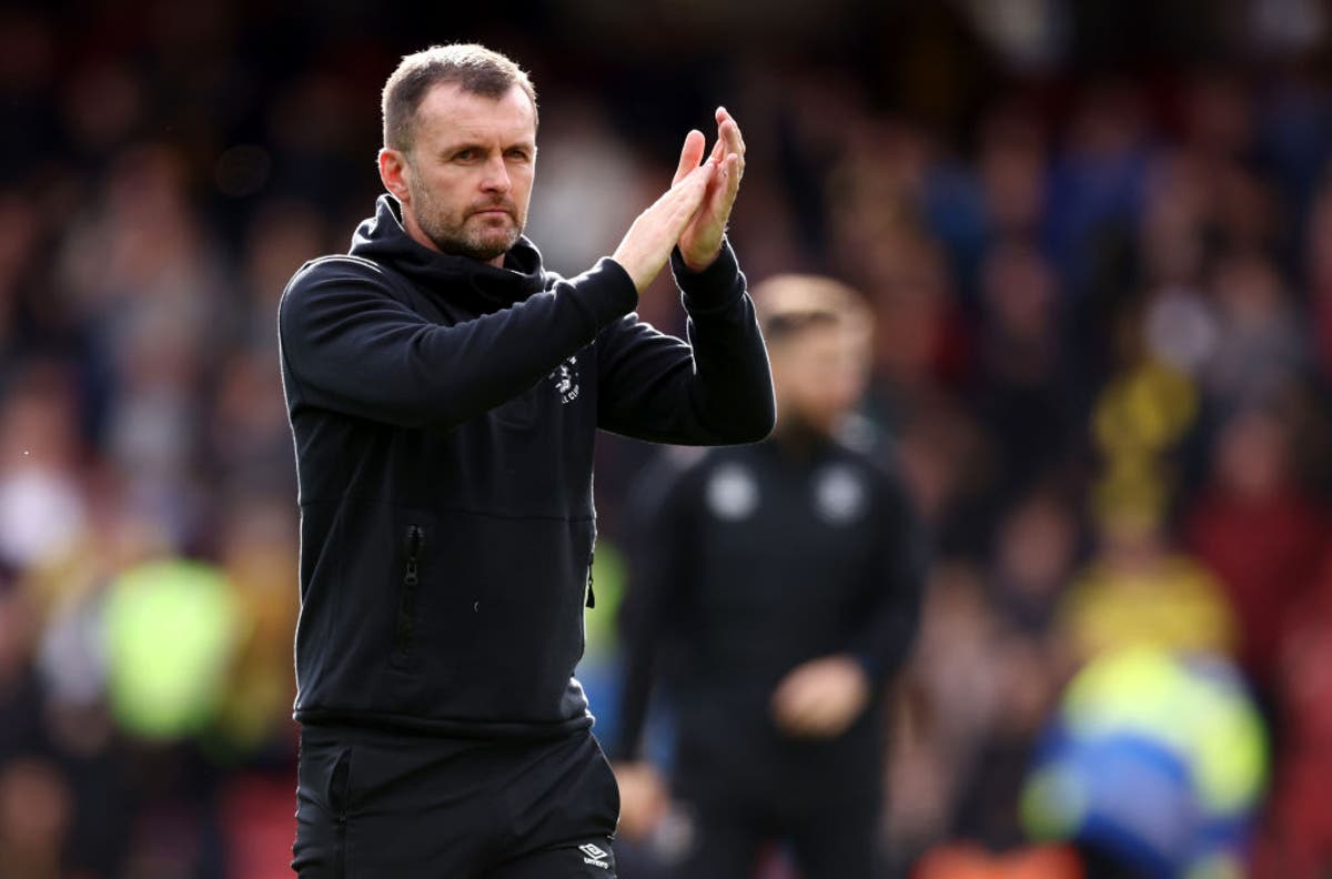 Nathan Jones: Southampton granted permission to speak with Luton manager after sacking Ralph Hasenhuttl
