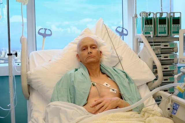 Litvinenko is portrayed by David Tennant (ITV Studios for ITVX/PA)