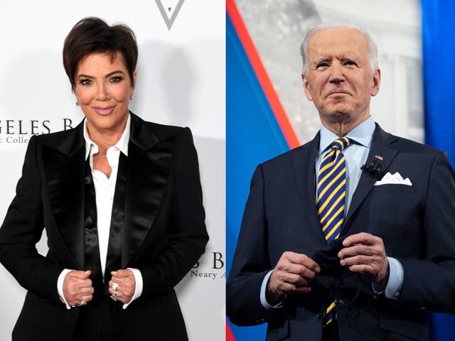 <p>Kris Jenner defends Joe Biden over ‘senior moments’</p>
