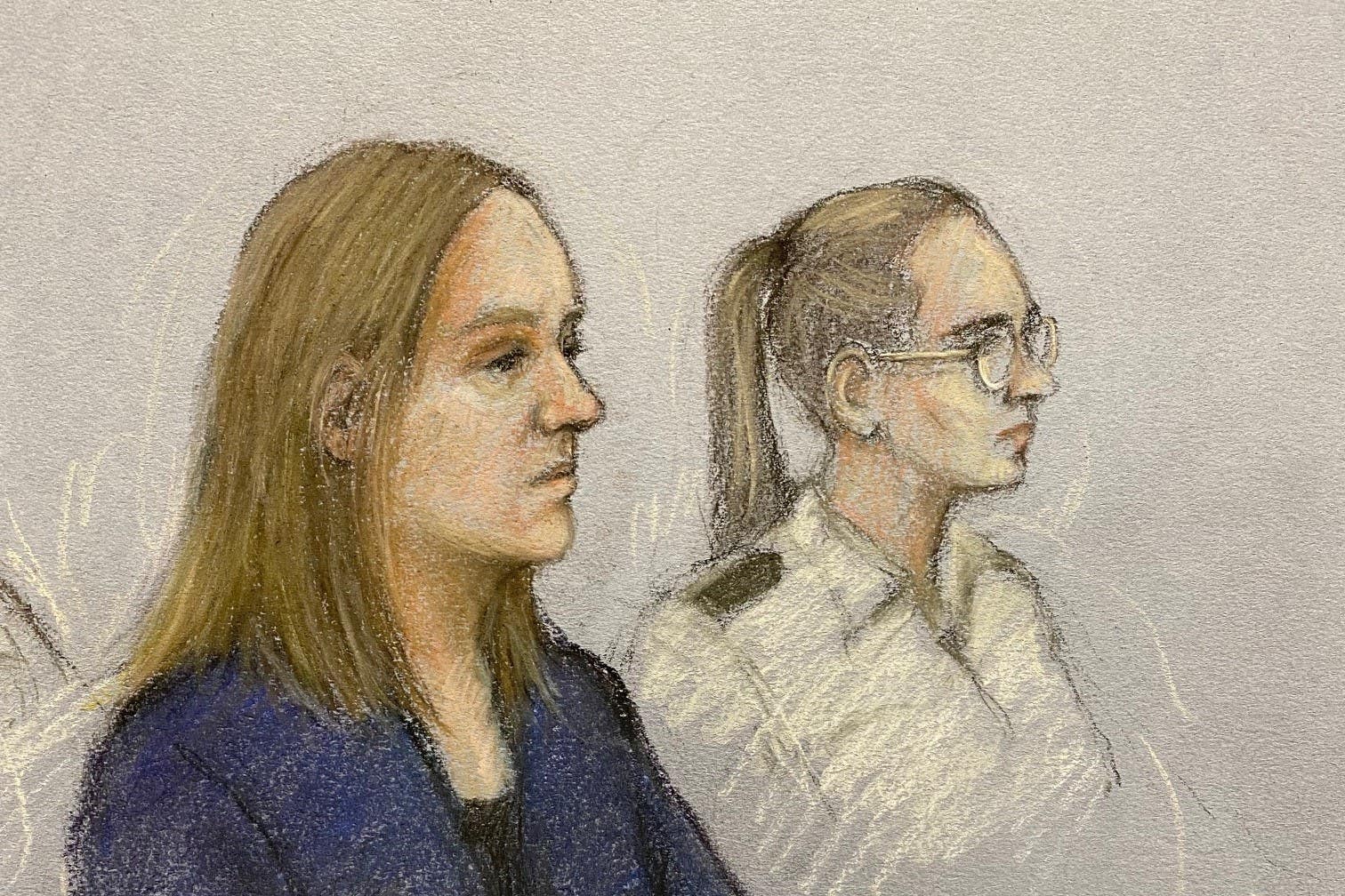 Lucy Letby is appearing at Manchester Crown Court (Elizabeth Cook/PA)