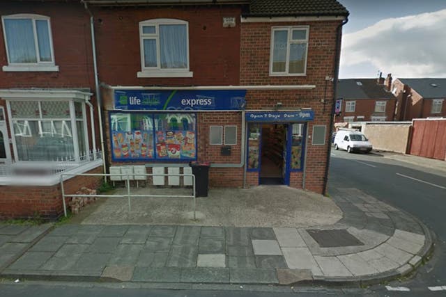 <p>Armed officers scrambled to Lifestyle Express on Rockingham Road, Wheatley (pictured) </p>