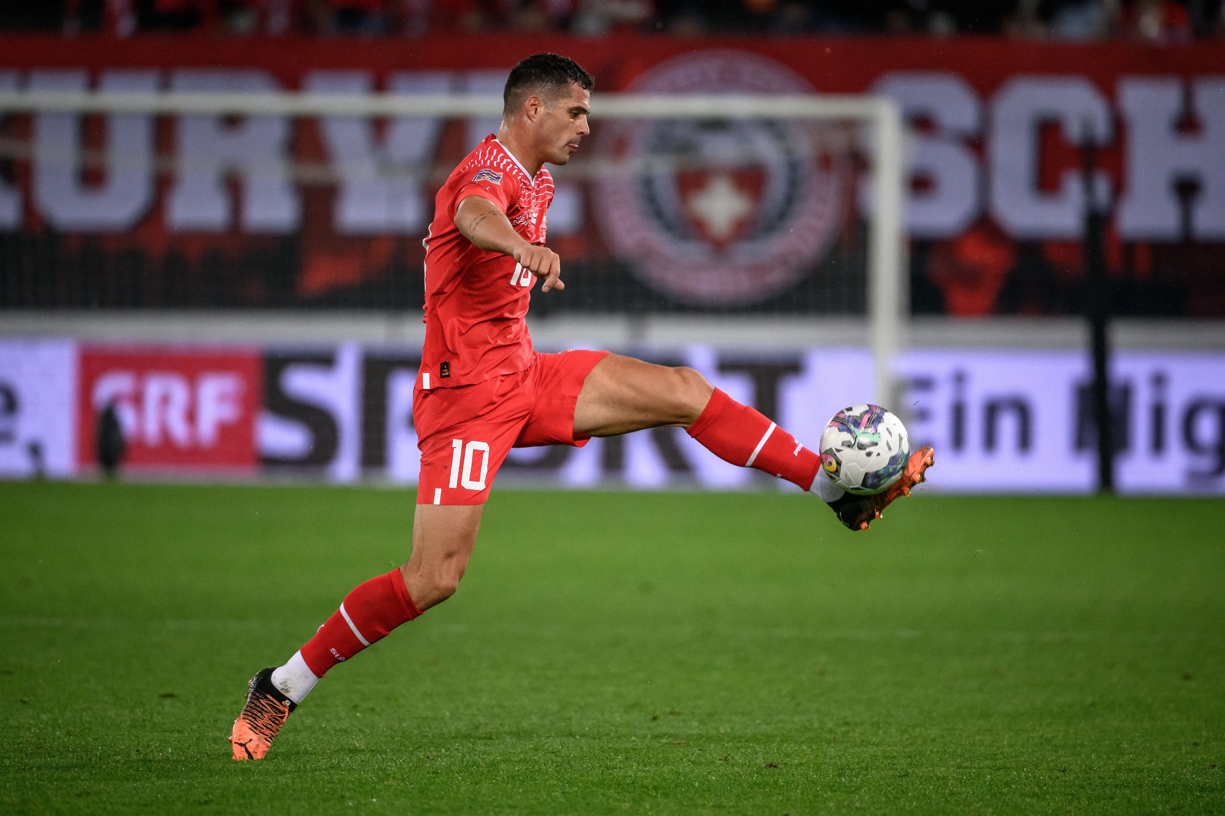 Granit Xhaka has won over 100 caps for Switzerland