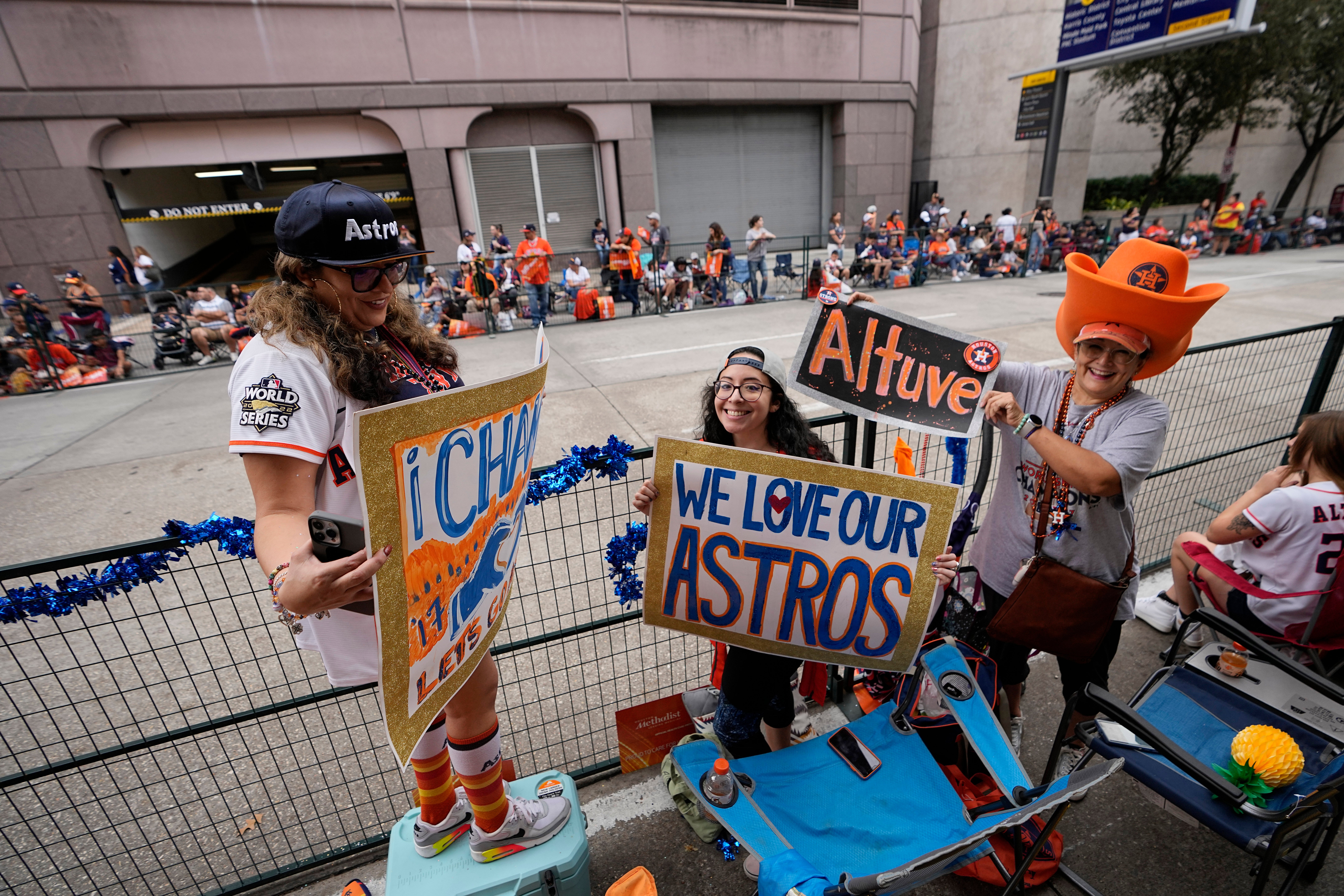 Astros Parade Baseball