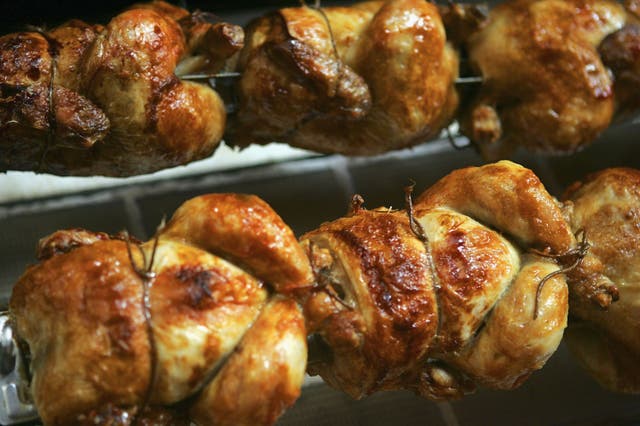 <p>A Phildelphia man went viral for eating 40 rotisserie chickens in 40 days </p>