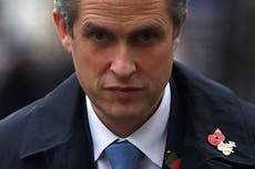 Gavin Williamson news - live: Sunak says bullying claims ‘serious’ as minister referred to watchdog