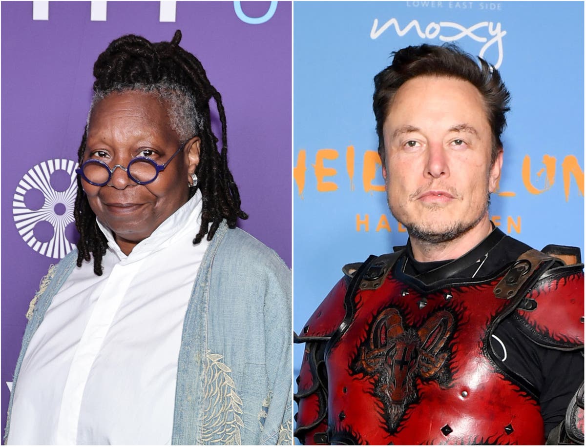 Whoopi Goldberg quits 'messy' Twitter over Elon Musk takeover | The Independent