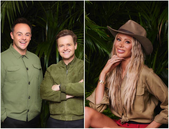 <p>Ant and Dec and Olivia Attwood</p>