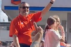 Charges dropped against man who threw cans of White Claw at Ted Cruz during World Series parade