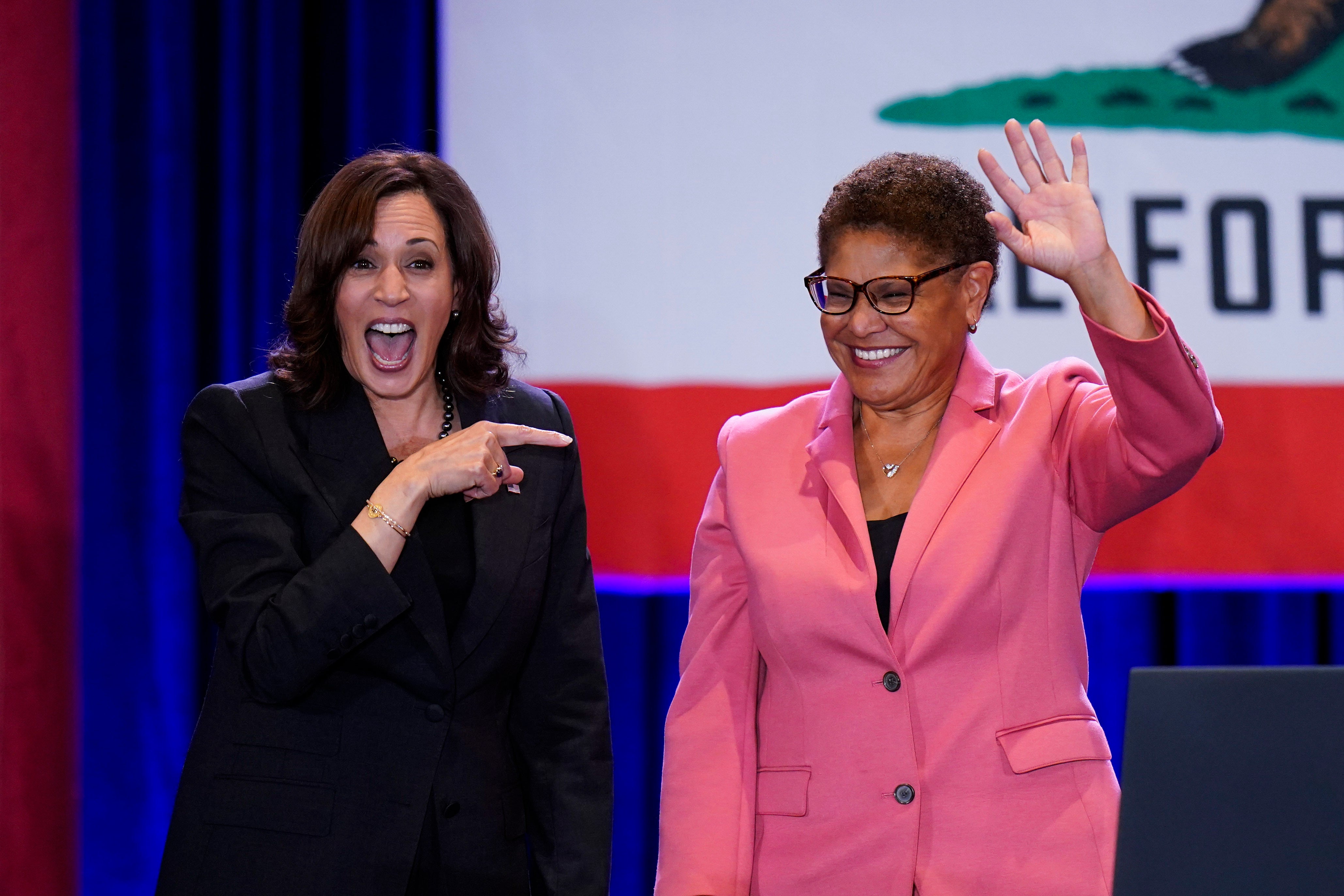 Karen Bass has been endorsed by top Democrats like vice-president Kamala Harris, Hillary Clinton, and Barack Obama.