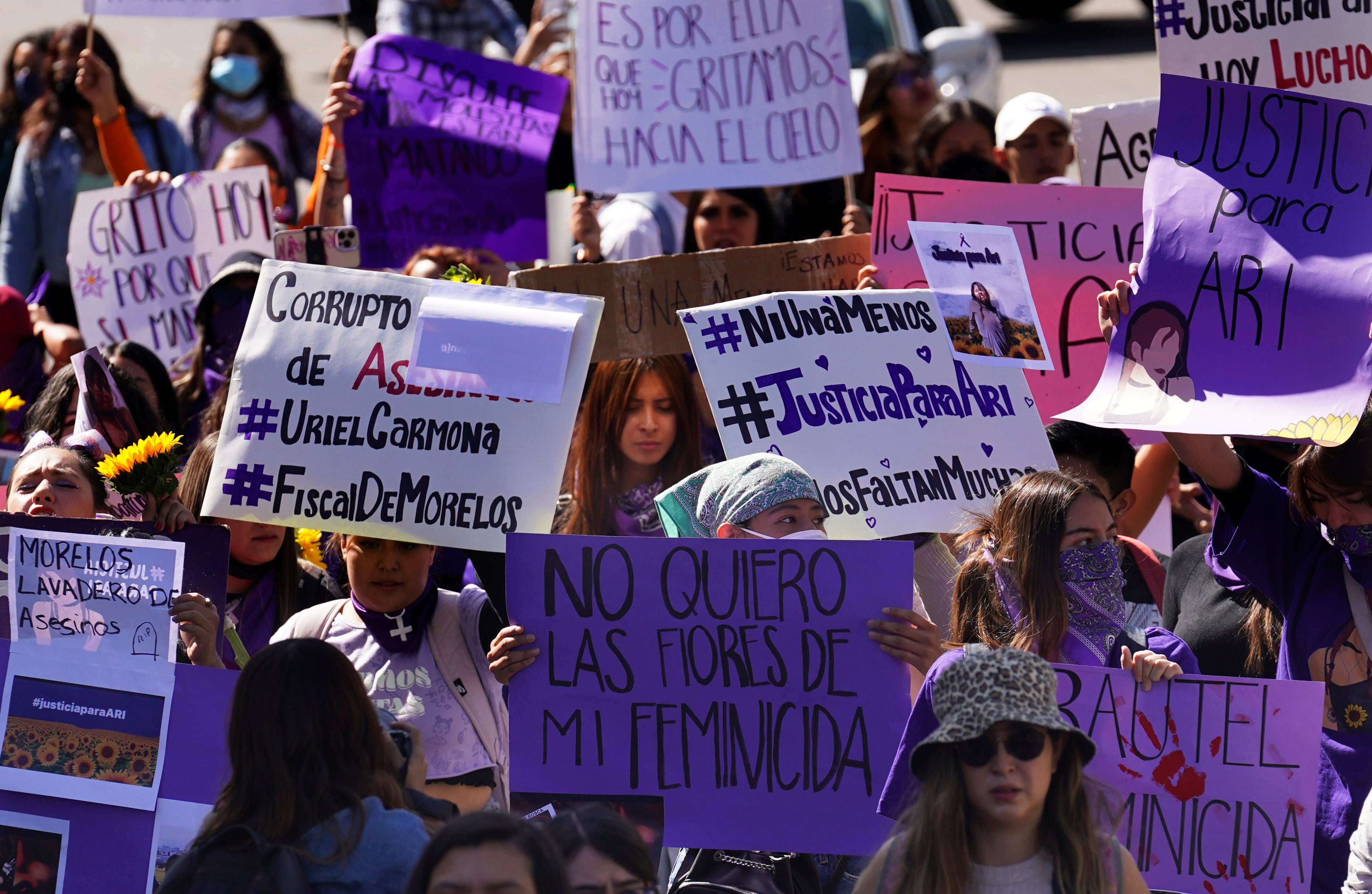 <p>MÉXICO-FEMINICIDIOS</p>