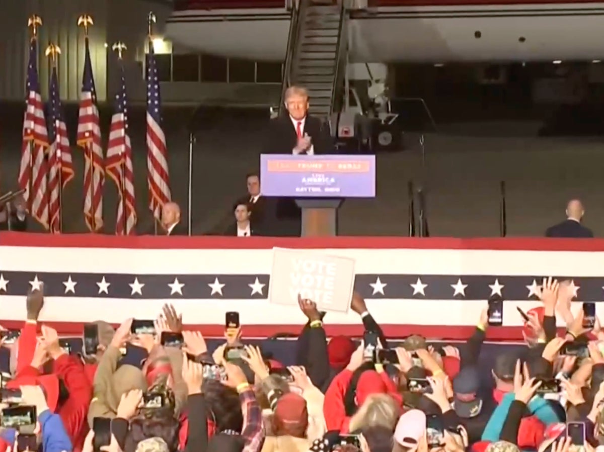 Trump calls Nancy Pelosi ‘an animal’ at Ohio rally