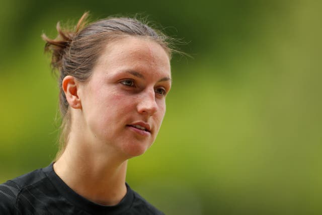 England’s Lotte Wubben-Moy has said she will not watch the men’s World Cup due to it being staged in Qatar (Bradley Collyer/PA)