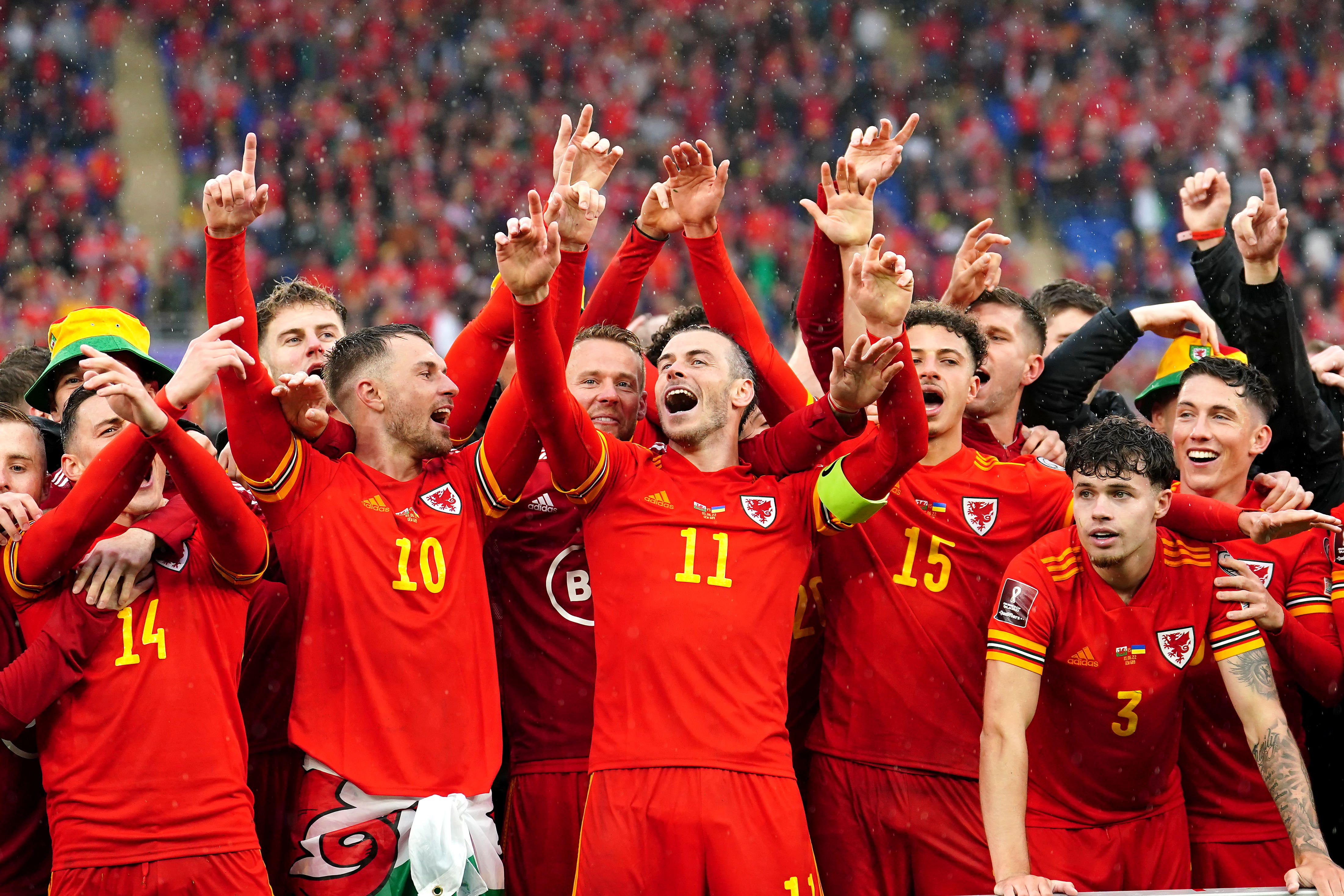 Wales are heading to their first World Cup since 1958 (David Davies/PA)