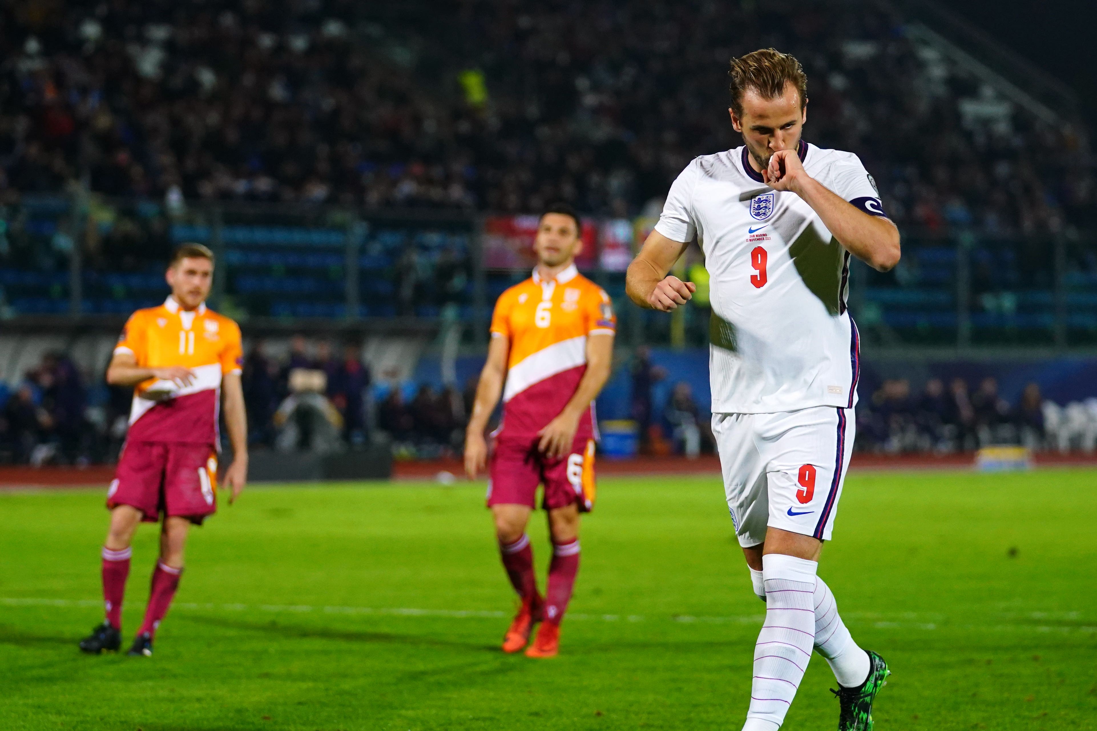 Harry Kane led the way with 12 goals as England finished top of their World Cup qualifying group (Nick Potts/PA)