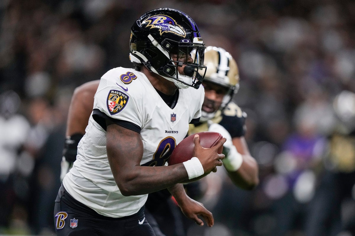 Baltimore Ravens defeat New Orleans Saints for third-straight win