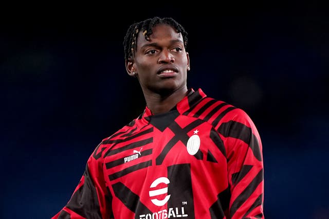 Rafael Leao is reportedly wanted by Chelsea (Adam Davy/PA)
