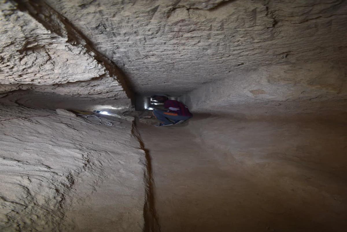Ancient tunnel under Egyptian temple may lead to Cleopatra’s tomb, archaeologists say