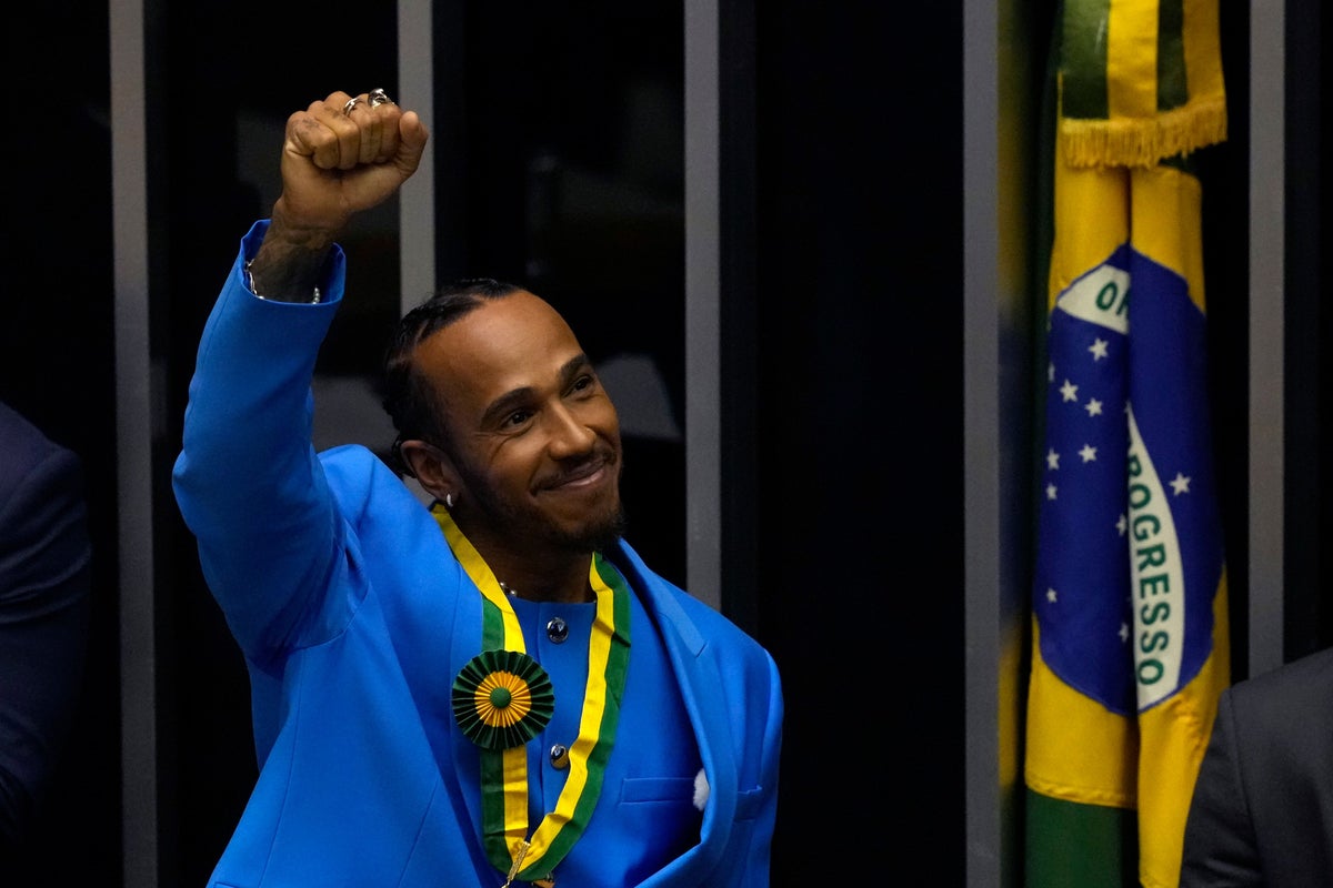 Lewis Hamilton becomes honorary citizen of Brazil ahead of Brazilian Grand Prix