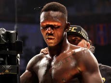 Israel Adesanya ‘cried backstage’ after disappointing himself in recent UFC win