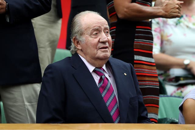 <p>Former king of Spain Juan Carlos </p>