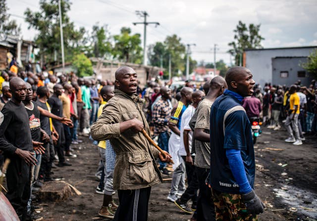 APTOPIX Congo Rebels