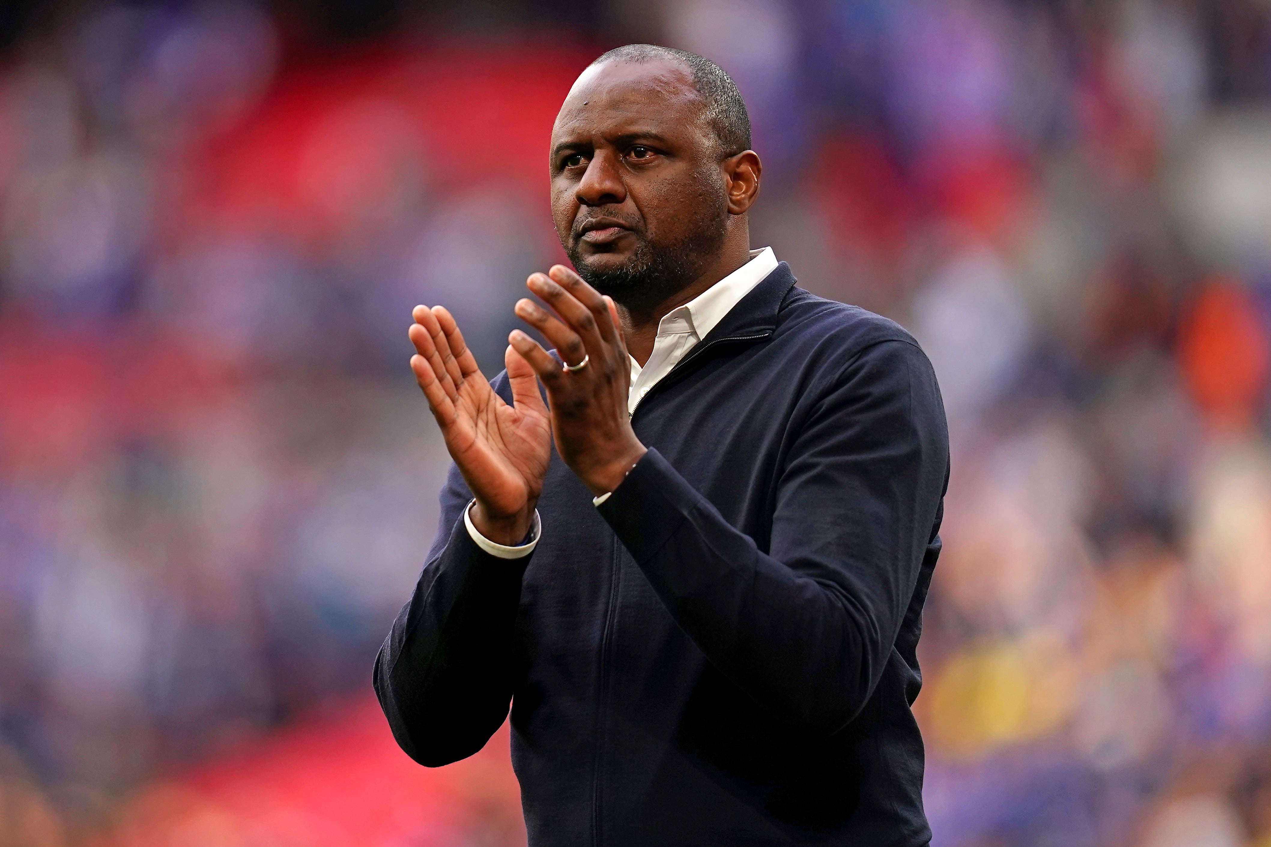 Patrick Vieira wants his side to take the Carabao Cup seriously (John Walton/PA)