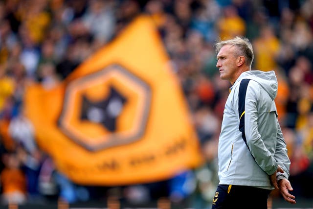 Steve Davis will be in charge of Wolves against Carabao Cup opponents Leeds (Nick Potts/PA)