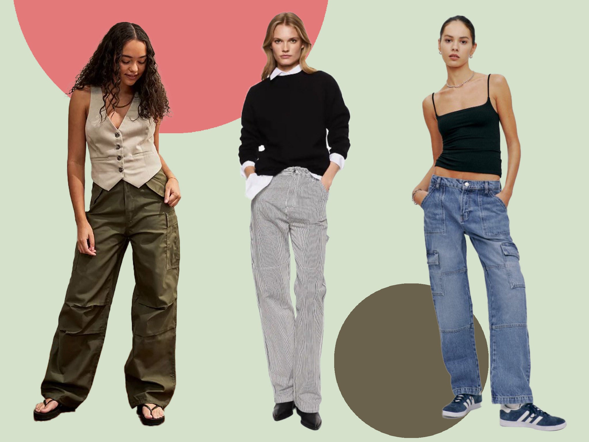 9 Best Women'S Cargo Trousers 2022: Straight Fit, Wide Leg & Jean Styles |  The Independent