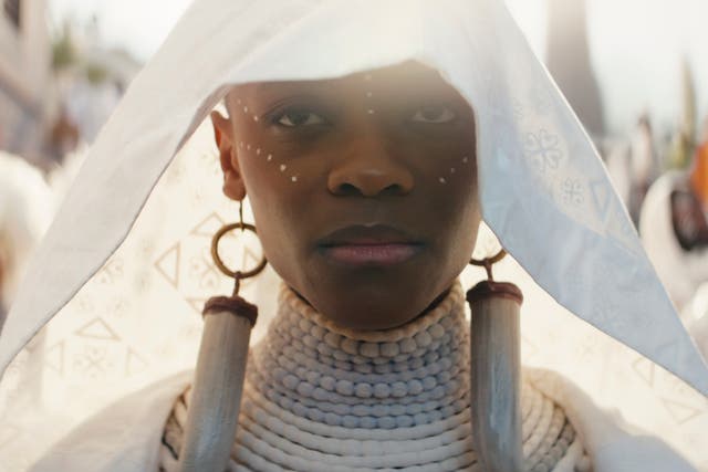 <p>Letitia Wright in ‘Black Panther: Wakanda Forever’ </p>