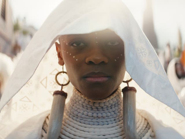 <p>Letitia Wright in ‘Black Panther: Wakanda Forever’ </p>
