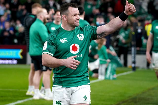 Cian Healy is the most experienced player in Ireland’s squad (Brian Lawless/PA)