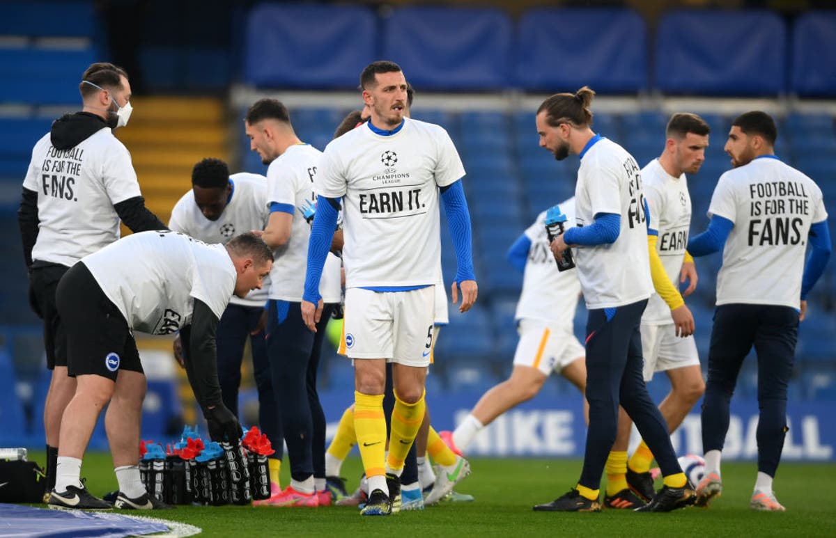 Uefa remain ‘hostile’ to new face of ‘naive’ and ‘greedy’ European Super League Uefa remain ‘hostile’ to new face of ‘naive’ and ‘greedy’ European Super League