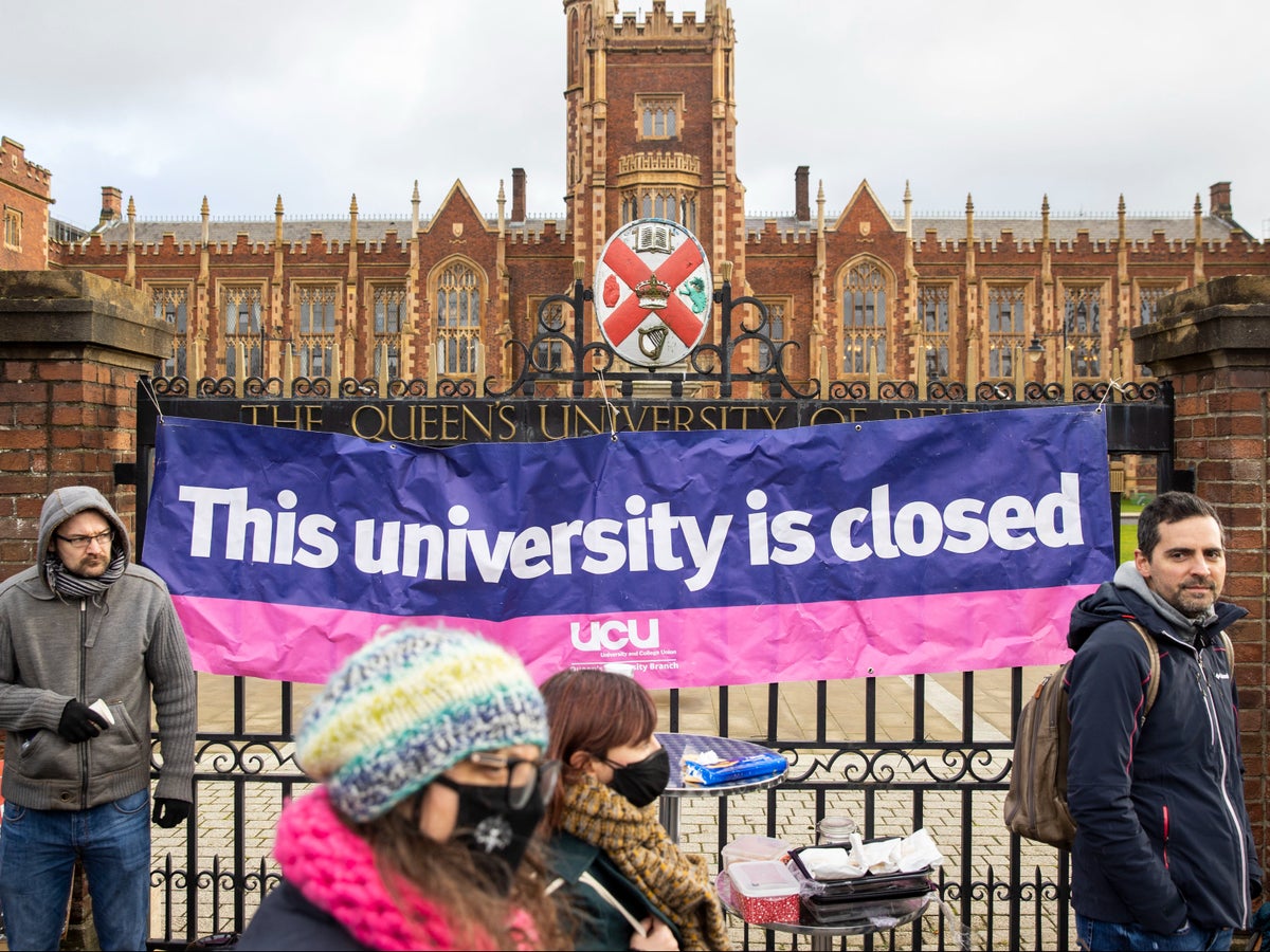 More than 70,000 university staff to strike for three days