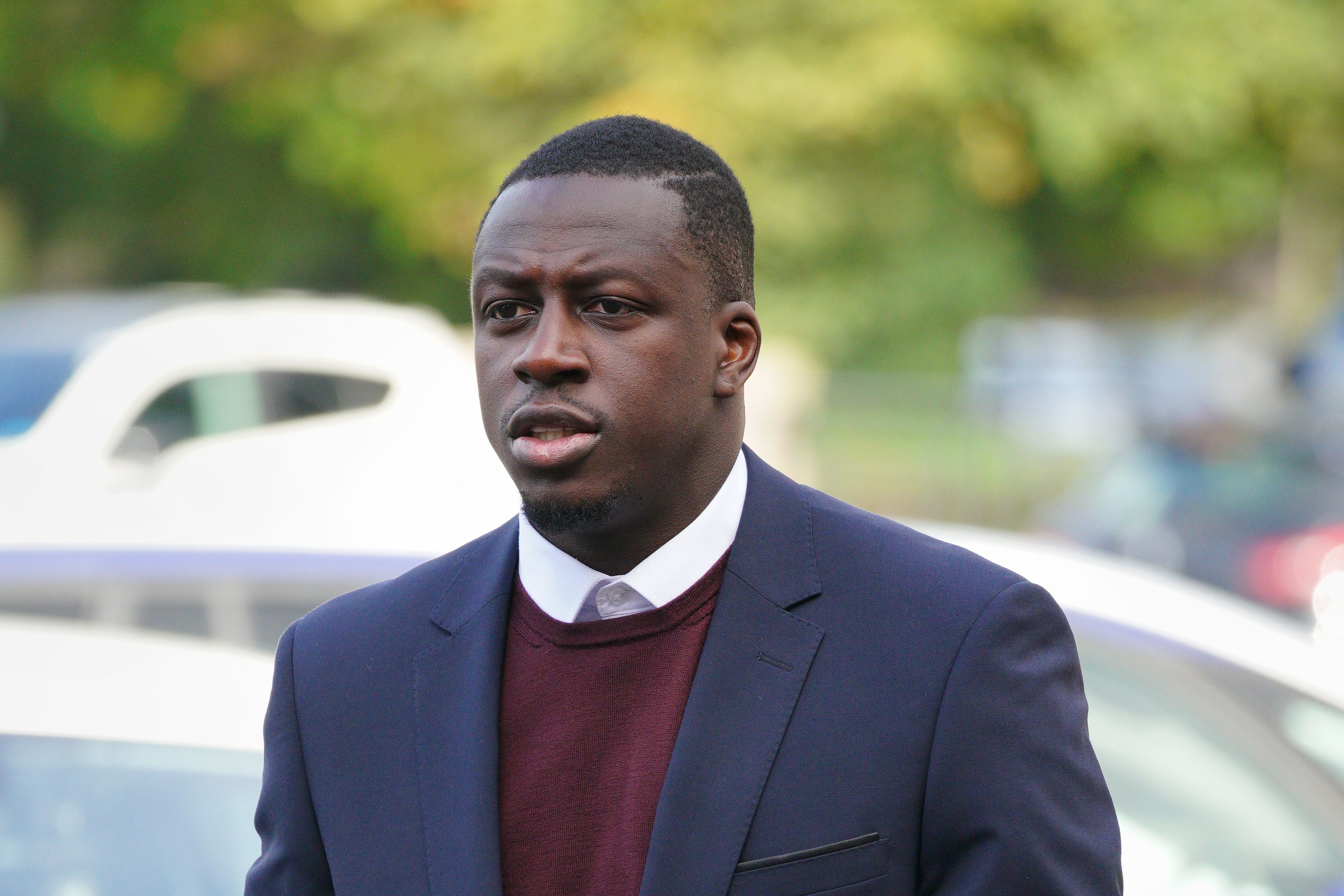 The former Manchester City player broke down in tears in the dock (Peter Byrne/PA)