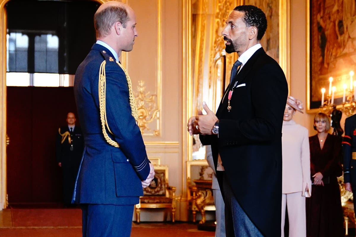 Rio Ferdinand honoured and Eddie Howe celebrates: Tuesday&rsquo;s sporting social