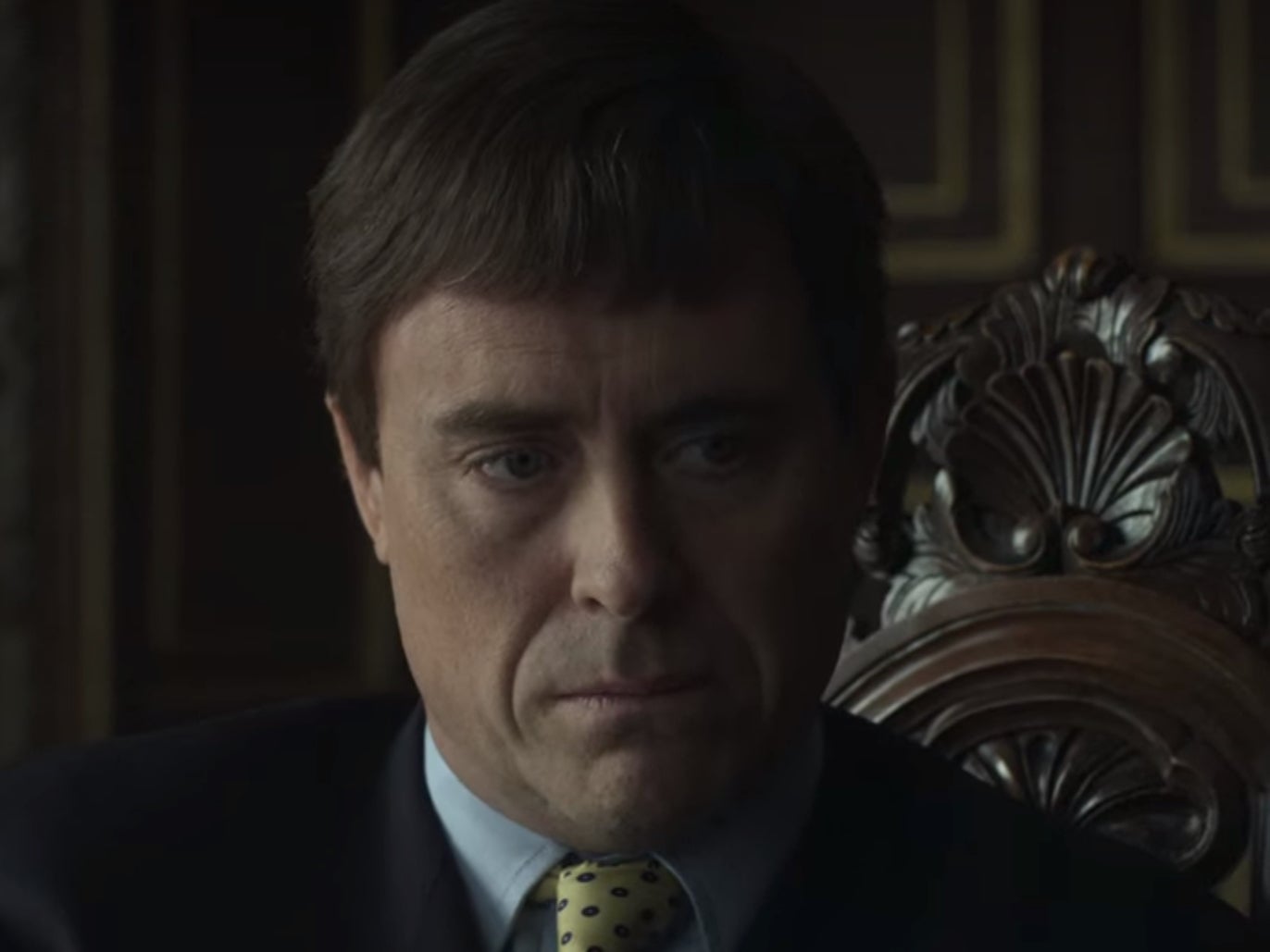 Prince Andrew (James Murray) in ‘The Crown’ season 5