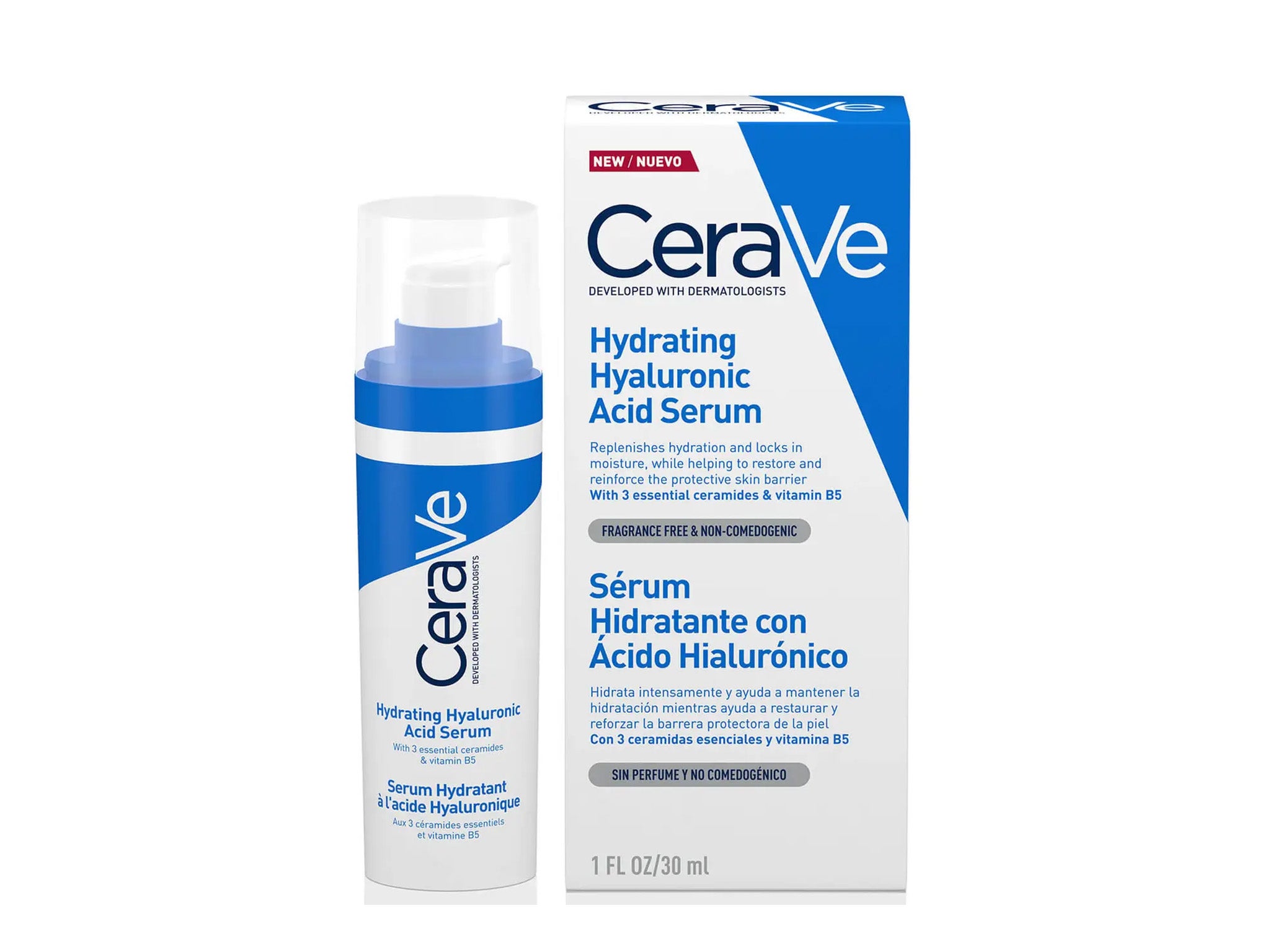 CeraVe hydrating hyaluronic acid serum