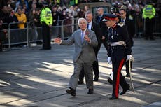 ‘Egg thrown at King Charles’ during visit to York as man detained by police
