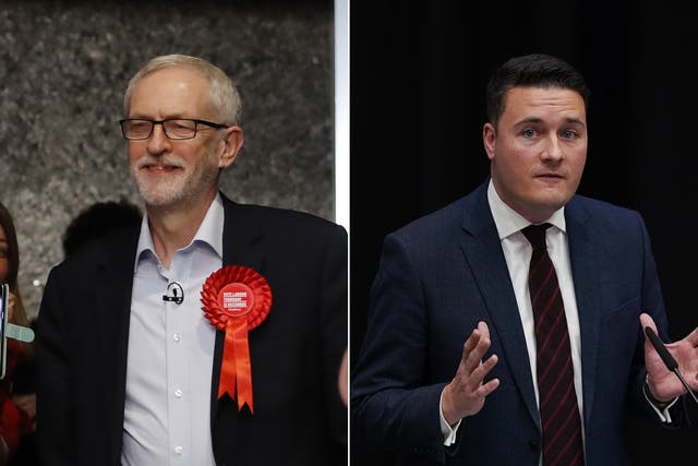 <p>Jeremy Corbyn and Wes Streeting </p>