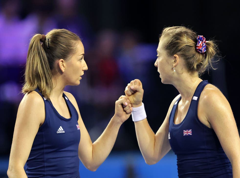 British doubles pair backed for further rise the rankings after Billie Jean King Cup win | The