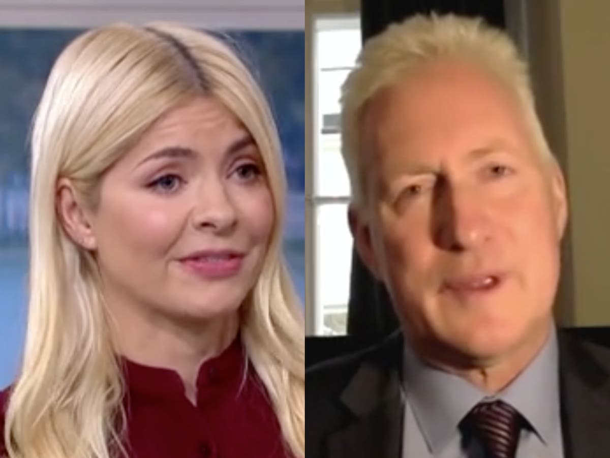 This Morning’s Holly Willoughby scolds Lembit Opik for ‘having a go’ at Angela Rayner