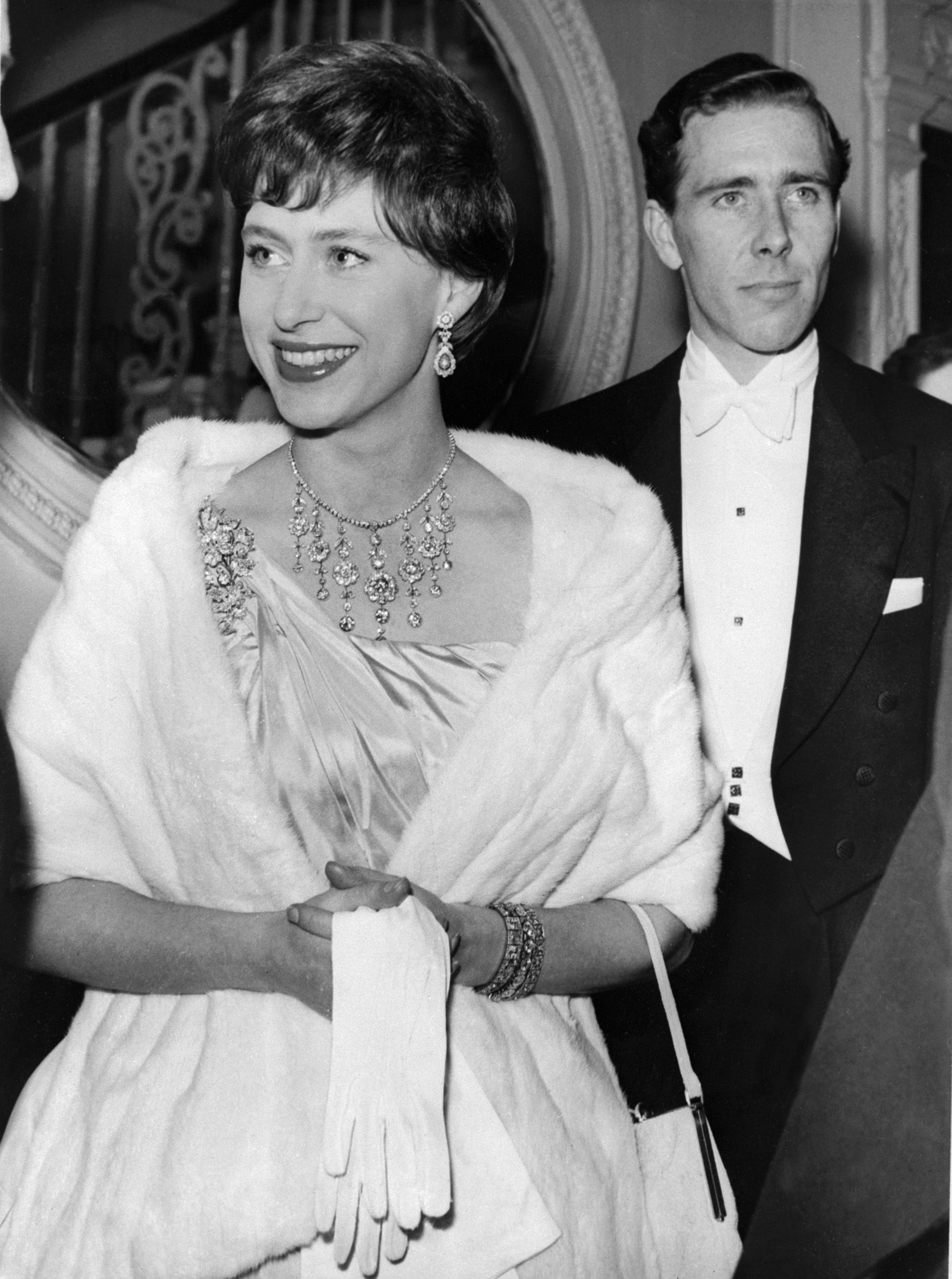 Princess Margaret and her husband, Antony Armstrong-Jones