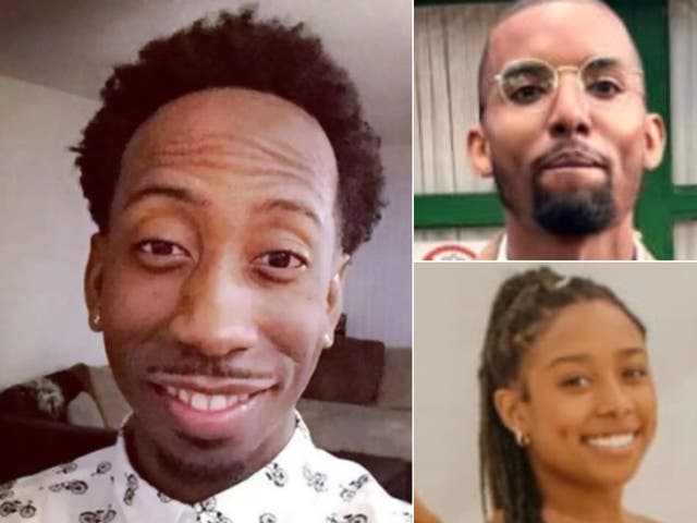 <p>Kandace Florence (lower right), Jordan Marshall (upper right) Courtez Hall (left) </p>