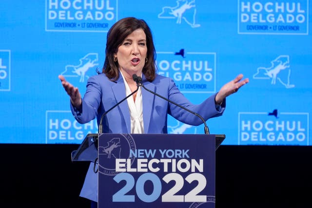 <p>Kathy Hochul won out as governor, but elsewhere in New York state the news was pretty awful for the Dems </p>