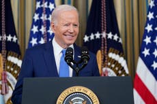 US elections – live: Biden says he will work with Republicans as they close in on taking House in midterms